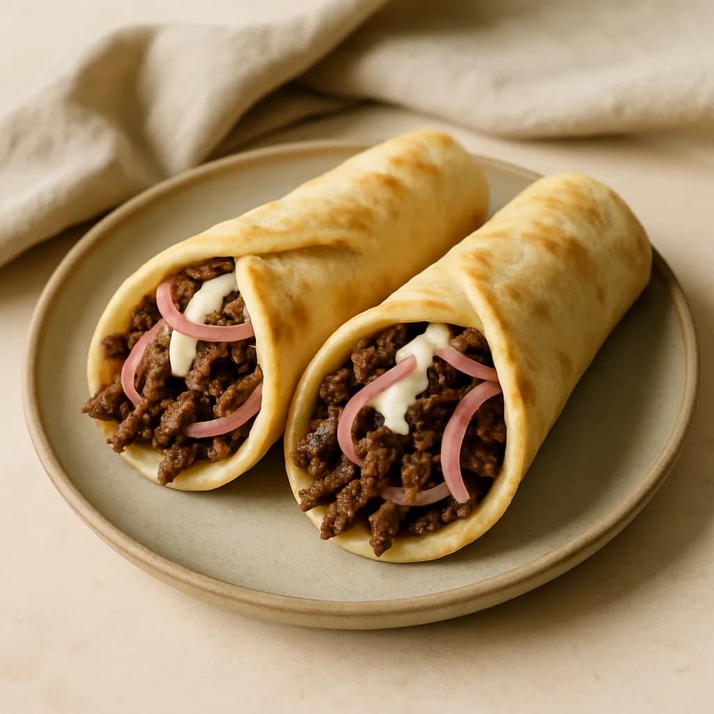 Beef Shawarma Wraps