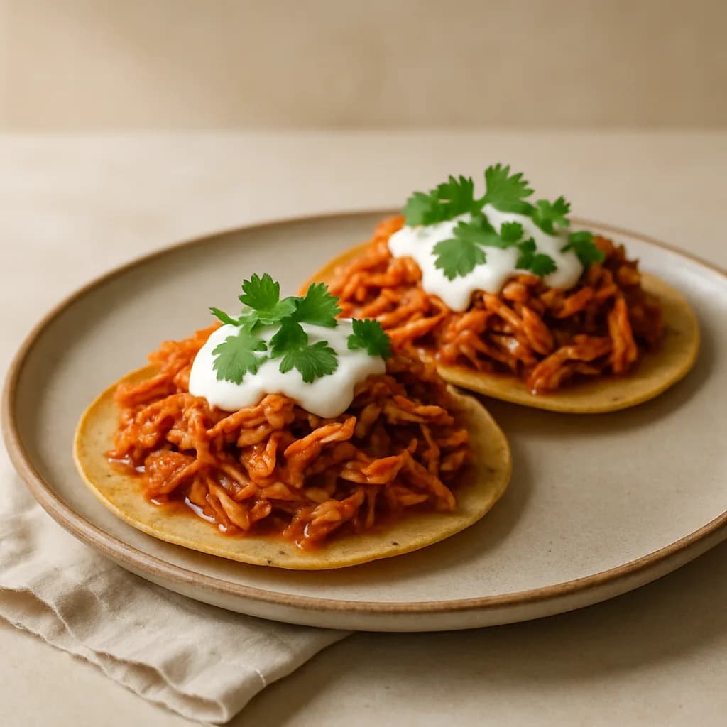 Chicken Tinga Tostadas