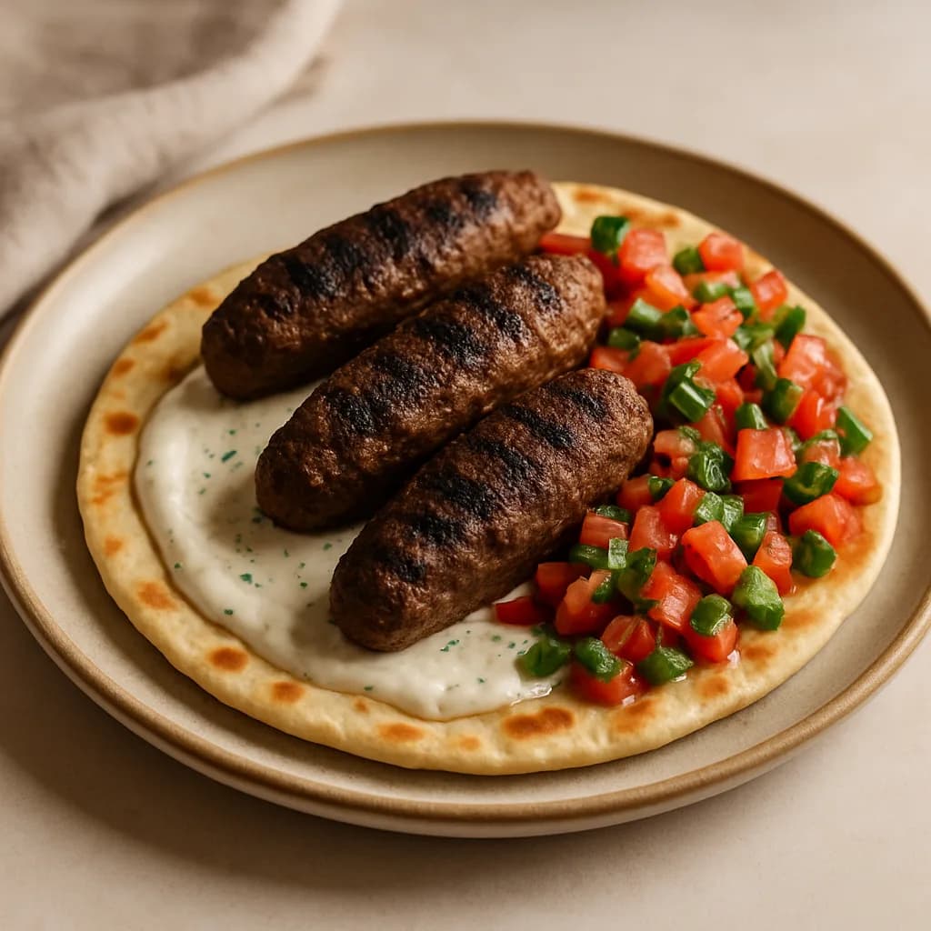 Lamb Kofta with Flatbread