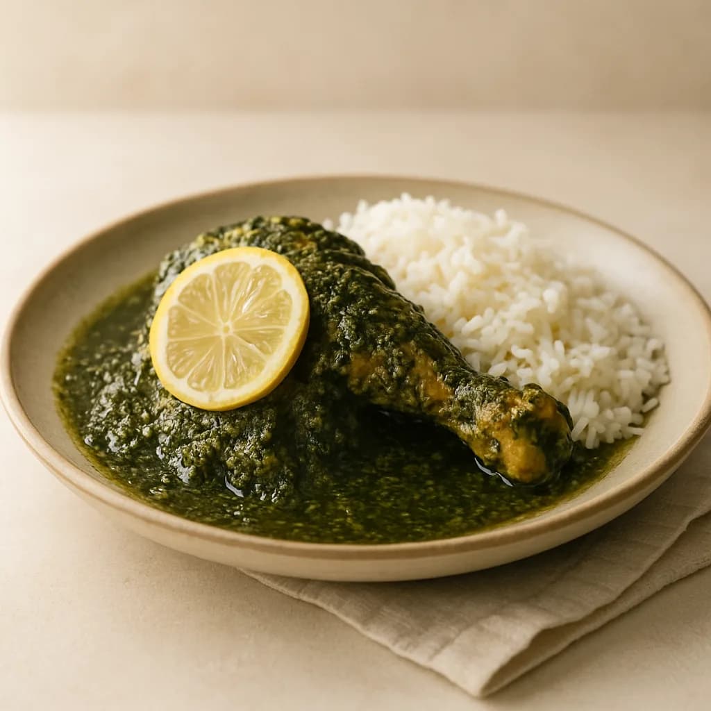 Persian Herb Chicken with Rice