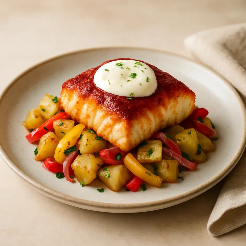 Spanish Paprika Cod with Aioli